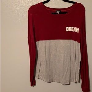 Long sleeve shirt light weight